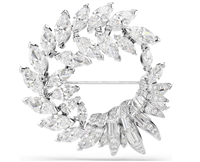 Brosche Swarovski in  Metall-Legierung Cristallo 5754566